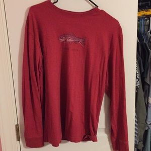 VINTAGE life is good “good catch” shirt